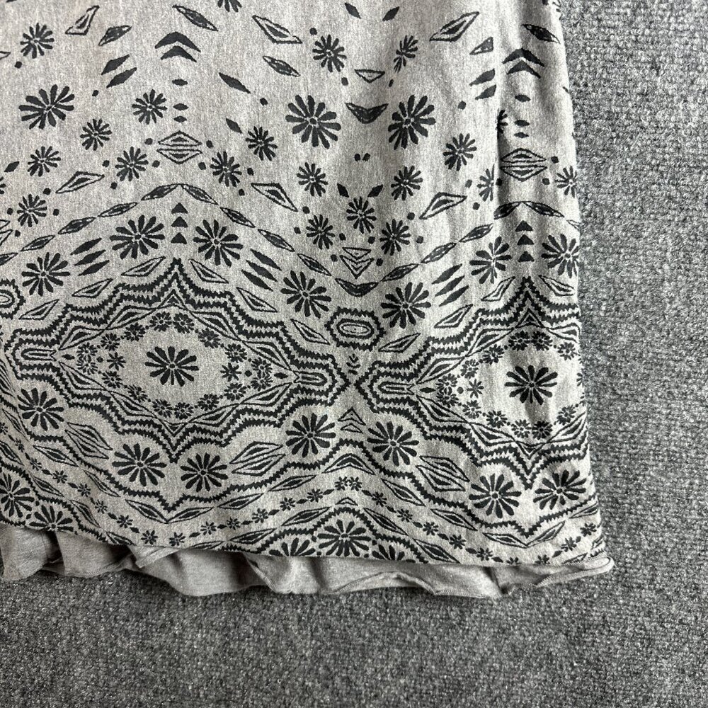 Athleta Bohemian Halter Dress Womens Small Gray Stretch Knit Tie Waist Lined - Picture 2 of 8